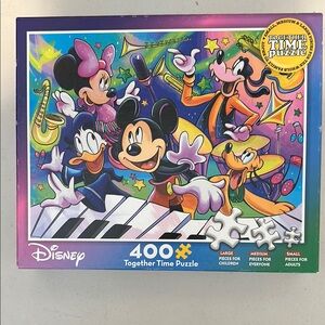 Disney Mickey and Friends Colorful 400-Piece Puzzle